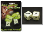 Сувенир кубики для любовных игр WÜRFEL GLOW-IN-THE-DARK ENGL  7738750000 